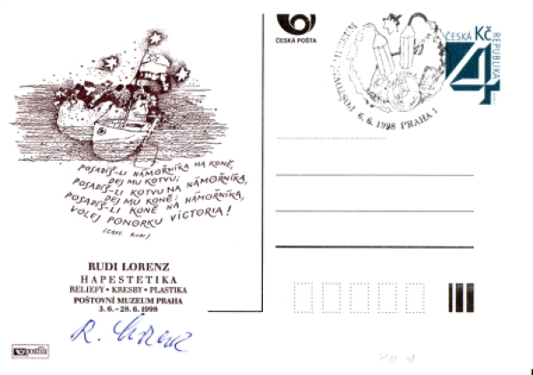 CDV 022 / PM 009 - CZ 1998 06 003 - Unterschrift ●